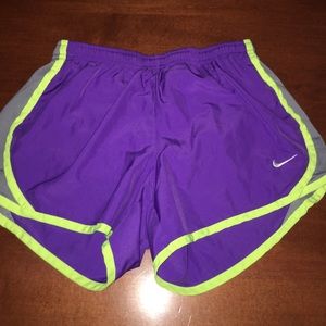 Purple Nike shorts!